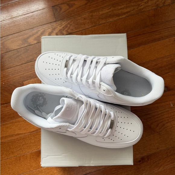 Nike Men's All-White Sneakers - Picture 2 of 4